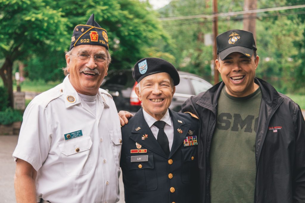 Veterans on Memorial Day
